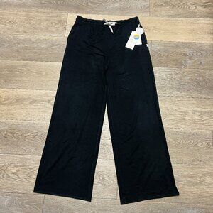 NEW Vuori Women’s Halo Essential Wideleg Pant Size XL Black #VW4023